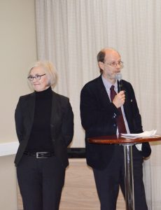 SWiPE researcher Mervi Hasu (left) from the Finnish Institute of Occupational Health and Tuomo Alasoini from TEKES want more conversation about leveraging smart work in the platform economy to create new competitive advantage for Finland.